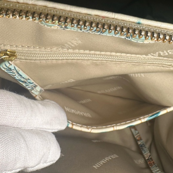 Brahmin Caroline Souvenir Ombre Melbourne Leather Satchel - Picture 10 of 13